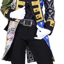 Overig Admiraals Jas Patchwork Voor Dames