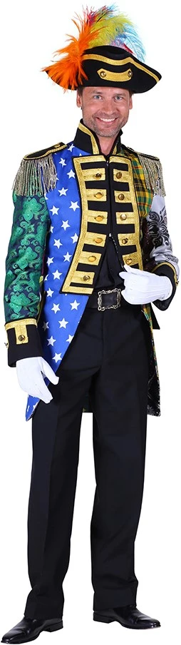 Overig Admiraals Jas Patchwork Voor Heren 4 Overig Admiraals Jas Patchwork Voor Heren - Afbeelding 2