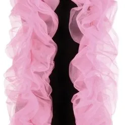 Overig Boa Organza Luxe Roze (200cm)