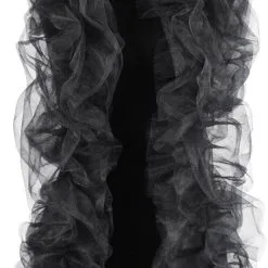 Overig Boa Organza Luxe Zwart (200cm)