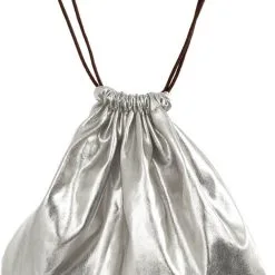 Overig Buideltasje Metallic Zilver (23x20cm)