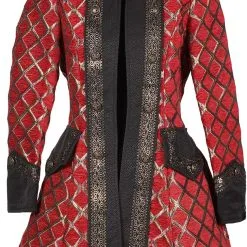 Overig Carnavalsjas Dames Pirate Brokaat Luxe