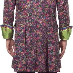 Overig Carnavalsjas Sequins Voor Heren -Kleding Bovenstukken Winkel carnavalsjas sequins voor heren achterkant