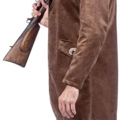 Overig Cowboy Jas Authentic Western Bruin -Kleding Bovenstukken Winkel cowboy jas authentic western bruin zijkant