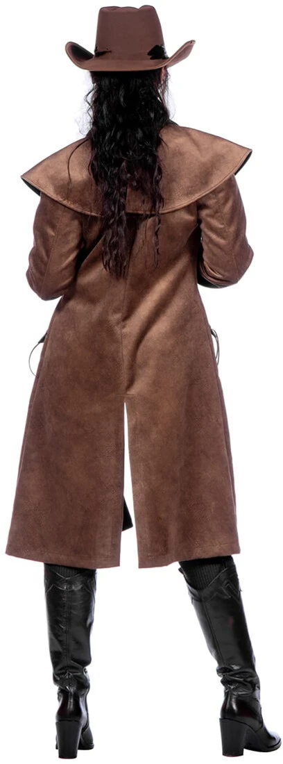 Overig Cowboy Jas Dames Authentic Western Bruin 5 Overig Cowboy Jas Dames Authentic Western Bruin - Afbeelding 3