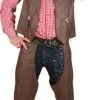 Overig Cowboy Kostuum - Chaps Met Vest Bruin -Kleding Bovenstukken Winkel cowboy kostuum chaps met vest bruin