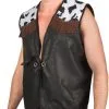 Overig Cowboy Vest Western Zwart Voor Heren