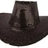 Overig Cowboyhoed Pailletten Glitter Zwart -Kleding Bovenstukken Winkel cowboyhoed pailletten glitter zwart