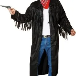 Overig Cowboymantel Zwart