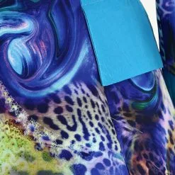 Overig Dames Carnavalsjas Blue Panther Lang Luxe -Kleding Bovenstukken Winkel dames carnavalsjas blue panther lang luxe detail 3