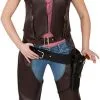 Overig Dames Cowboy Chaps Bruin Luxe -Kleding Bovenstukken Winkel dames cowboy chaps bruin luxe