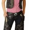 Overig Dames Cowboy Chaps Zwart -Kleding Bovenstukken Winkel dames cowboy chaps zwart