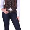 Overig Dames Cowboyvest Bruin Luxe 2 Overig Dames Cowboyvest Bruin Luxe -Kleding Bovenstukken Winkel dames cowboyvest bruin luxe