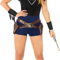 LEG AVENUE Dames Cowgirl Kostuum Wild West Sheriff