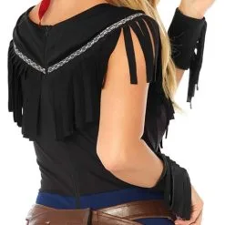 LEG AVENUE Dames Cowgirl Kostuum Wild West Sheriff -Kleding Bovenstukken Winkel dames cowgirl kostuum wild west sheriff 3