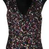 Overig Dames Gilet Multicolour Pailletten Luxe -Kleding Bovenstukken Winkel dames gilet multicolour pailletten luxe