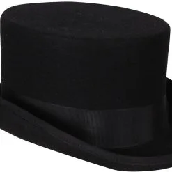 Overig Dames Hoge Hoed Amazone Zwart Wolvilt