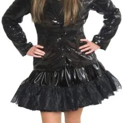 Overig Dames Jasje Pailletten Luxe Zwart