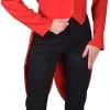 Overig Dames Slipjas Cabaret Rood -Kleding Bovenstukken Winkel dames slipjas cabaret rood