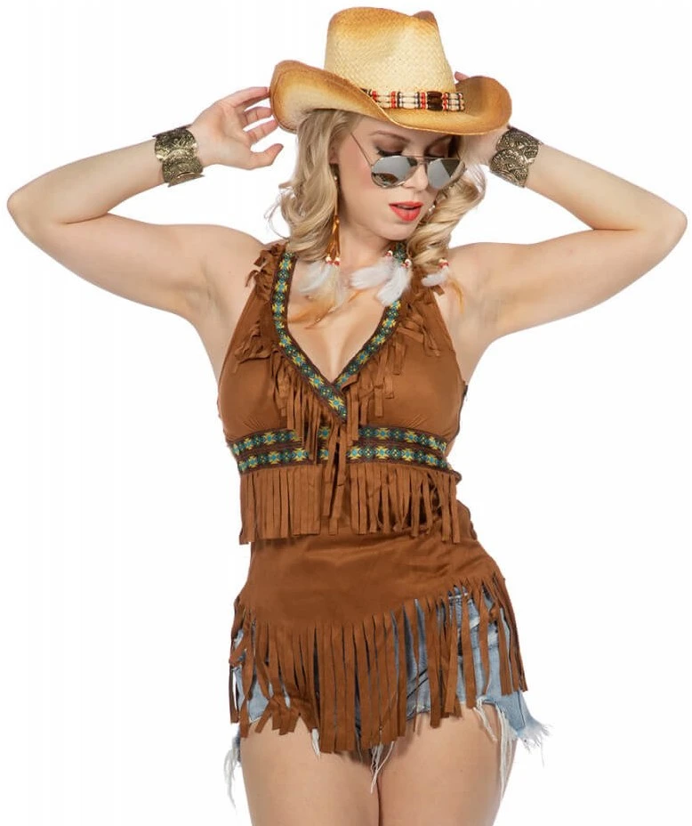 Overig Dames Topje Summer Festival Bruin 3 Overig Dames Topje Summer Festival Bruin