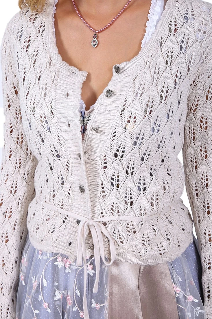 Overig Dames Trachten Vest Florentine Ecru 5 Overig Dames Trachten Vest Florentine Ecru - Afbeelding 3