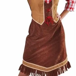 Overig Damesjurkje Cowgirl Halflang