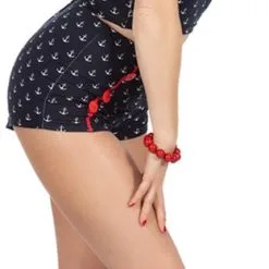 Overig Dameskostuum Rockabilly Pin-Up - Jaren 50 6 Overig Dameskostuum Rockabilly Pin-Up - Jaren 50 -Kleding Bovenstukken Winkel dameskostuum rockabilly pin up jaren 50 zijkant