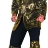 Overig Disco Outfit Man Pailletten Goud -Kleding Bovenstukken Winkel disco outfit man pailletten goud