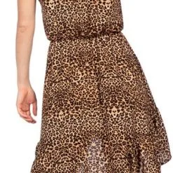 Overig Festival Jurk Panter -Kleding Bovenstukken Winkel festival jurk panter achterkant