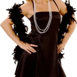 Carnavalsland Galajurkje Kort Zwart