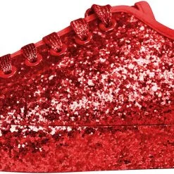 Overig Glitter Sneaker Rood Voor Dames