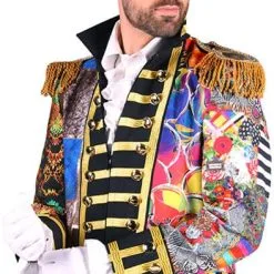 Overig Heren Carnavalsjas Patchwork Mix-it Up 12 Overig Heren Carnavalsjas Patchwork Mix-it Up -Kleding Bovenstukken Winkel heren carnavalsjas patchwork mix it up 1