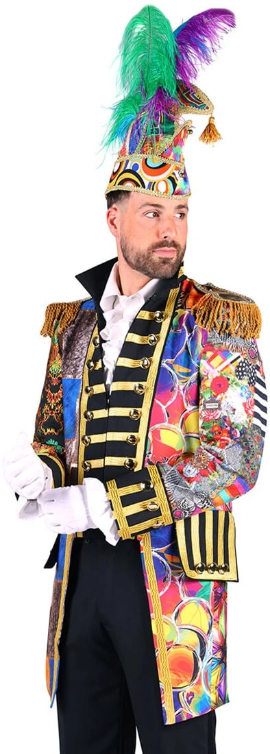 Overig Heren Carnavalsjas Patchwork Mix-it Up 7 Overig Heren Carnavalsjas Patchwork Mix-it Up - Afbeelding 5