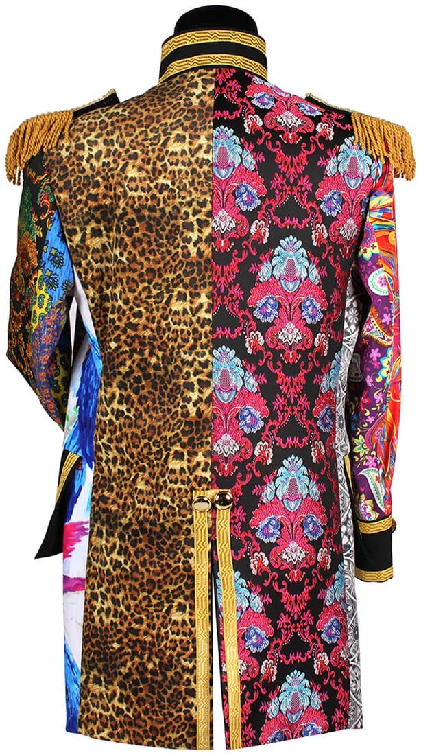 Overig Heren Carnavalsjas Patchwork Mix-it Up 6 Overig Heren Carnavalsjas Patchwork Mix-it Up - Afbeelding 4