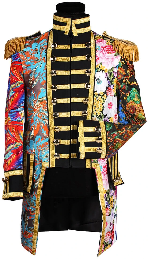 Overig Heren Carnavalsjas Patchwork Mix-it Up 4 Overig Heren Carnavalsjas Patchwork Mix-it Up - Afbeelding 2