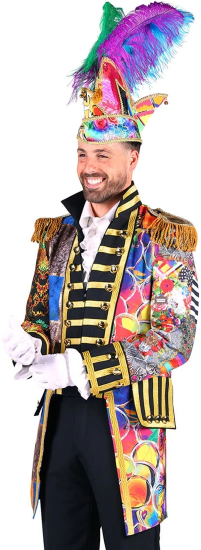 Overig Heren Carnavalsjas Patchwork Mix-it Up 3 Overig Heren Carnavalsjas Patchwork Mix-it Up