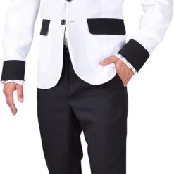 Overig Heren Colbert Wit Getailleerd