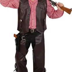 Overig Heren Cowboy Vest Bruin