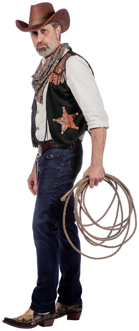 Overig Heren Cowboyvest Star 5 Overig Heren Cowboyvest Star - Afbeelding 3