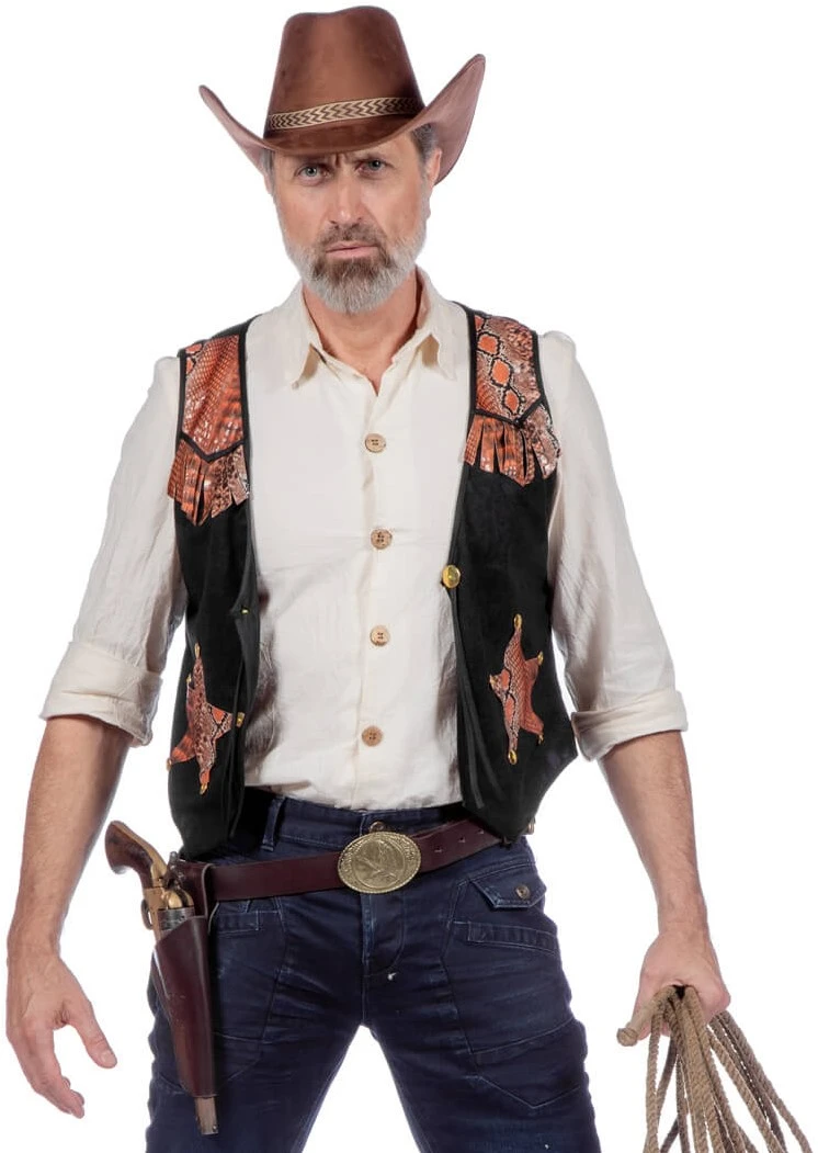 Overig Heren Cowboyvest Star 3 Overig Heren Cowboyvest Star