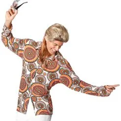 Overig Heren Disco Seventies Blouse Mandela's -Kleding Bovenstukken Winkel heren disco seventies blouse mandela s 2