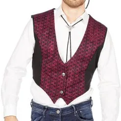 Overig Heren Gilet Paars Cowboy-Duivel