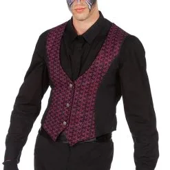 Overig Heren Gilet Paars Cowboy-Duivel -Kleding Bovenstukken Winkel heren gilet paars cowboy duivel 3