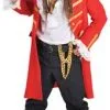 Overig Heren Piratenjas Rood -Kleding Bovenstukken Winkel heren piratenjas rood