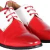 Overig Heren Schoenen Rood-Wit Luxe -Kleding Bovenstukken Winkel heren schoenen rood wit luxe