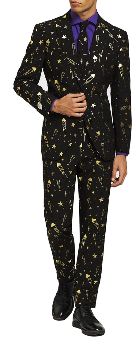 Herenkostuum OppoSuits Fancy Fireworks 3 Herenkostuum OppoSuits Fancy Fireworks
