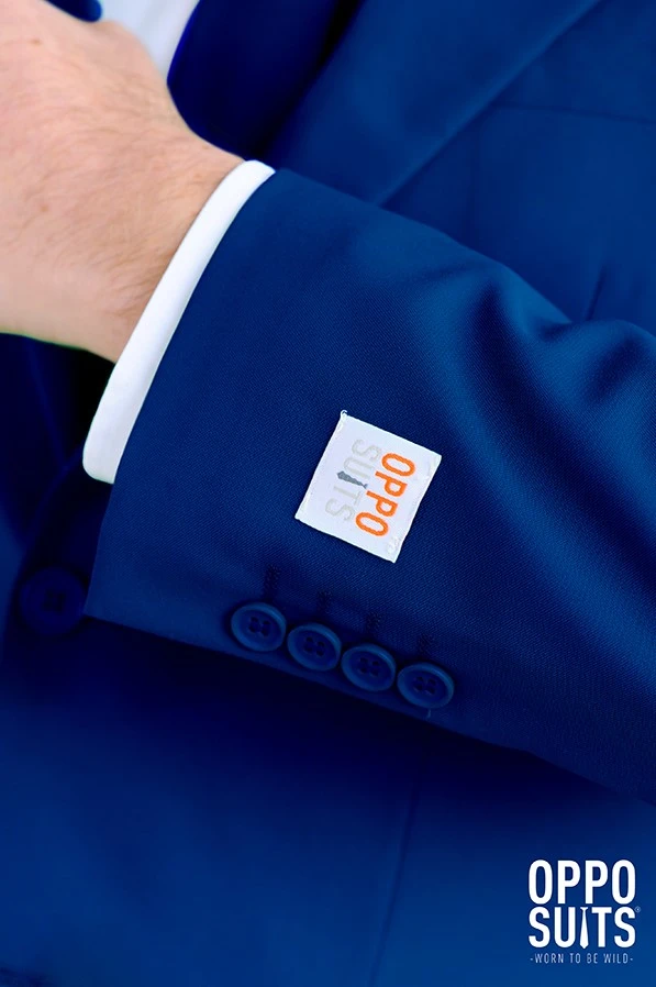 Herenkostuum OppoSuits Navy Royale 6 Herenkostuum OppoSuits Navy Royale - Afbeelding 4