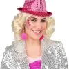 Overig Hoed Popstar Pailletten Pink -Kleding Bovenstukken Winkel hoed popstar pailletten pink