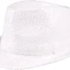 Overig Hoedje Justin Pailletten Wit -Kleding Bovenstukken Winkel hoedje justin pailletten wit