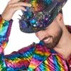Overig Hoge Hoed Burningman Rainbow Met Bril -Kleding Bovenstukken Winkel hoge hoed burningman rainbow met bril